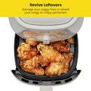 Chefman TurboFry 2-Quart Air Fryer, Dishwasher Safe Basket & Tray - White - Brand New
