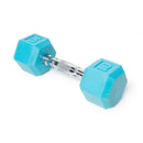 CAP BARBELL CAP COLOR COATED HEX DUMBBELL, BLUE, 10 LB - BLUE - Like New