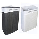 Large Laundry Hamper,Clothes Hamper with 2 Removable Liner Bags-X-Large Hamper - Brand New