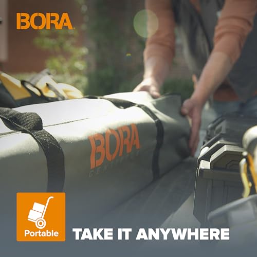 Bora Centipede 30in Folding Work Table Set No Assembly 9-Strut Collapsible Table - Like New