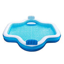 Members Mark Elegant Family Pool 10 Feet Long 2 Inflatable Seats Backrests - New - Brand New