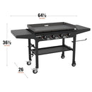 Blackstone 1554 36” Omnivore Griddle Folding Side Shelves - BLACK - Like New