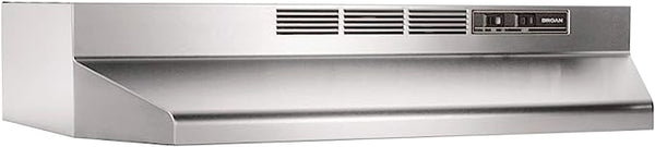 Broan-NuTone 413004 Ductless Range Hood with Lights Exhaust Fan 30" - Steel Like New