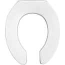Bemis 2055SSCT 000 Commercial Heavy Duty Open Front Toilet Seat Round - White - Brand New