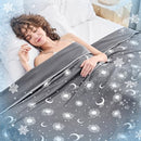 INHAND COOLING BLANKET QUEEN SIZE DOUBLE SIDED COOLING BLANKETS - INK GRAY - Like New