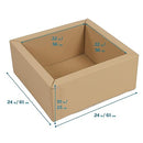 ECR4KIDS SOFTZONE PLAY PATCH TOY BINS, BEGINNER PLAYSET, 2-PACK - SAND - Like New