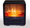 Duraflame Portable Electric Fireplace Personal Cube Space Heater - BLACK - Like New