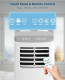 Portable Air Conditioners, 8000 BTU AC Unit with Remote Control Drainage-Free - Like New