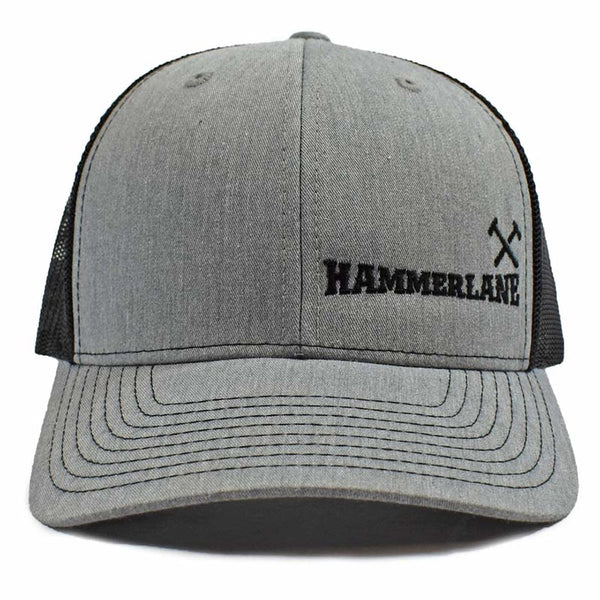 HAMMERLANE CROSS HAMMERS CAP GREY-BLK