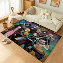 Anime Area Rug Cartoon Anime Character Rug Modern Popular Cool Anime Carpet - Brand New