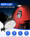 CINOTON LED BARN LIGHT DUSK TO DAWN OUTDOOR LIGHTING - BLACK - Brand New