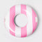 SUN SQUAD 42" POOL TUBE HANDLE - WATER FLOAT TOY, PVC, 6+ YEARS - PINK/WHITE - Like New