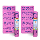 2-Pack Yogi Junior Kids Yoga Mat - PVC Free - Double Layered TPE Foam - Green - Brand New