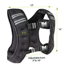 ProsourceFit Exercise Weighted Training Vest - 10lb, JB-5010-BLACK - Black - Like New