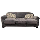 4 Piece Soft Plush Velvet Stretch Slip Cover Pexils B08V3CS6VK - Light Gray - Like New