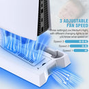 PS SERIES PS5/PS5 SLIM/PS5 PRO STAND+COOLING STATION+DUL CONTROLLER CHARGING - Like New