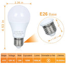 MARXLAIT 12 PACK LED LIGHT BULBS 100 WATT EQUIVALENT EFFICIENT 13W - WARM WHITE - Like New