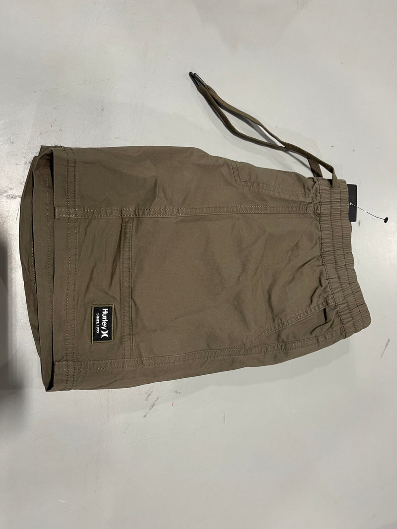 HURLEY MEN'S PULL ON TWILL SHORT - SIZE: MEN S - WOODLAND - Brand New