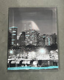 PHILADELPHIA CITY WALL ART PENNSYLVANIA SKYLINE PICTURES 60X32" - BLACK/WHITE - Like New