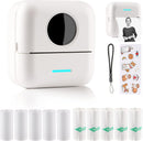 HuiJuKeJi X5 Mini Sticker Printer Bluetooth Smart Pocket - Scratch & Dent