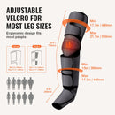 VEVOR AIR COMPRESSION LEG MASSAGER FOR FOOT CALF THIGH KNEE - GRAY/BLACK - Like New