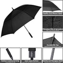 MRTLLOA Automatic Open Golf Umbrella (Green/White, 54 inch) B08BZW45HV - NEW - Brand New