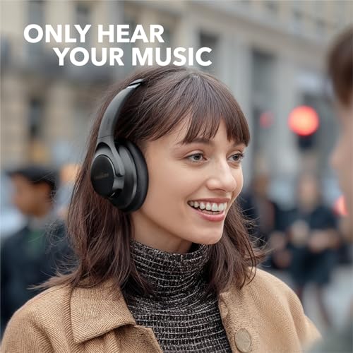 SOUNDCORE ANKER LIFE Q20 HYBRID ACTIVE NOISE CANCELLING WIRELESS - BLACK - Brand New