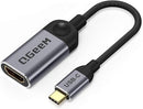QGEEM USB C HDMI ADAPTER 4K CABLE USB TYPE-C TO HDMI ADAPTER THUNDERBOLT - GRAY - Like New