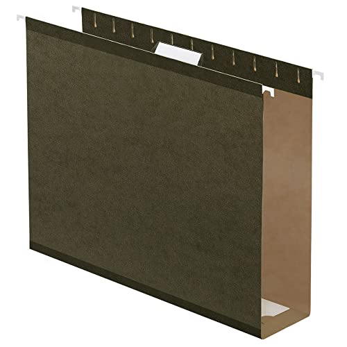 OFFICE DEPOT BOX BOTTOM HANGING FILE FOLDERS, 2IN EXPANSION, LEGAL SIZE - GREEN - Like New