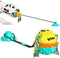 Pet Dog Silicone Molar Toy,Dog Rope Ball Pull Toy Sucker Multifunctional - Like New