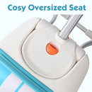 JOYTRAVEL KIDS RIDE-ON LUGGAGE SUITCASE, CARRY ON TROLLEY LUGGAGE - LIGHTBLUE - Like New
