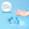 ZINUS 2 IN. NO POCKET GEL COOLING FOAM MATTRESS TOPPER QUEEN OLB-MGT-200Q - BLUE - Like New