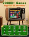 HUQJOT 2025 Upgrade Retro Gaming Console Pro Video Games 4K HDMI 64G - BLACK - Like New