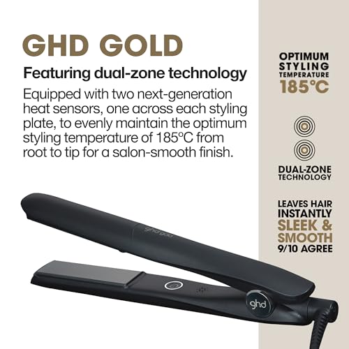 GOOD HAIR DAY GHD MAX STYLER 2" FLAT IRON HAIR STRAIGHTENER S7N421 - BLACK - Like New