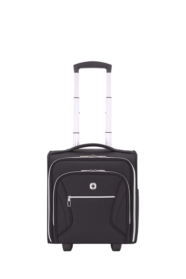 SWISSGEAR THE CHECKLITE UNDERSEAT ROLLER - BLACK - Like New