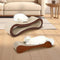 FLUFFYDREAM 2 IN 1 CAT SCRATCHER CARDBOARD CAT SCRATCHING BOARD X-LARGE - BROWN - Brand New