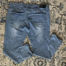 BLU ROCK JEANS MENS SIZE 38/31 STRAIGHT LEG - SIZE: MEN 38/31 - LIGHT BLUE - Brand New