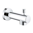 GROHE CONCETTO DIVERTER TUB SPOUT, WALL MOUNT, 1-HOLE,STARLIGHT CHROME - CHROME - Like New