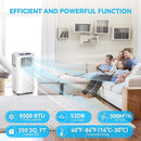 Doko World Portable Air Conditioners 8500 BTU 350 Sq.Ft NO WINDOW KIT - White - Like New