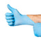 TAKECARE BLUE 4.3 MIL MEDICAL NITRILE GLOVES, 10X100CT, SIZE SMALL - BLUE - Brand New