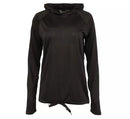 UNDER ARMOUR UA WOMENS HEATGEAR VELOCITY TWIST HOODIE - SIZE XL - BLACK - Like New