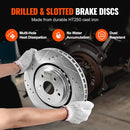 VEVOR Front and Rear Brake Kit Compatible with Toyota Sienna, Highlander - Brand New