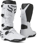 Fox Racing Men's Comp Motocross Dirt Bike Boots, White, 10 - Brand New