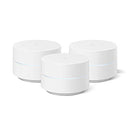 GOOGLE WIFI AC1200 MESH WIFI SYSTEM WIFI ROUTER - 4500 SQ FT 3 PACK - WHITE - Like New
