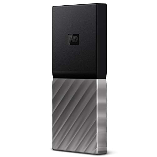 WD My Passport SSD 256GB External USB 3.1 Gen 2 Portable WDBKVX2560PSL - Black - Brand New