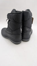 Jousen Mens Snow Boots Lace Up Winter BootAMY691 Size 10.5 - Black - Like New
