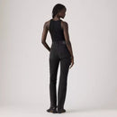 LEVI'S 725 HIGH RISE BOOTCUT JEAN SIZE: 29 X 32 NOSTALGIC NIGHT STRIPE - BLACK - Brand New