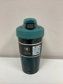 ‎BLENDERBOTTLE STRADA TRITAN 24OZ, PUSH BUTTON SLIDE TO LOCK - GREEN - Like New
