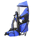CLEVRPLUS CROSS COUNTRY BABY BACKPACK CARRIER, BLUE, CRS600211 - Like New