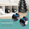 LIFEPRO Adjustable Dumbbells 5-25 lbs with Rack - Black - Like New